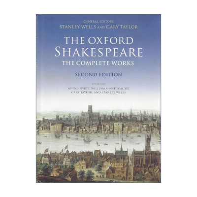 英文原版 William Shakespeare The Complete Works 牛津莎士比亚全集 精装 英文版 进口英语原版书籍