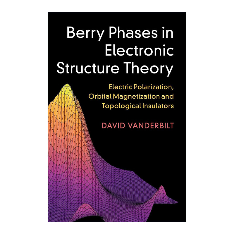 英文原版 Berry Phases in Electronic Structure Theory 电子结构理论中的Berry相位 David Vanderbilt 精装 英文版 进口英语原版