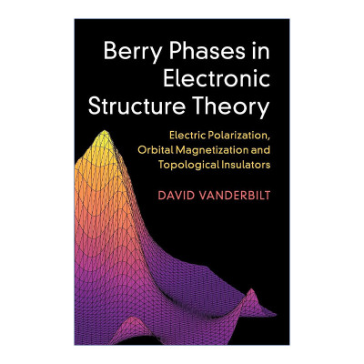 英文原版 Berry Phases in Electronic Structure Theory 电子结构理论中的Berry相位 David Vanderbilt 精装 英文版 进口英语原版