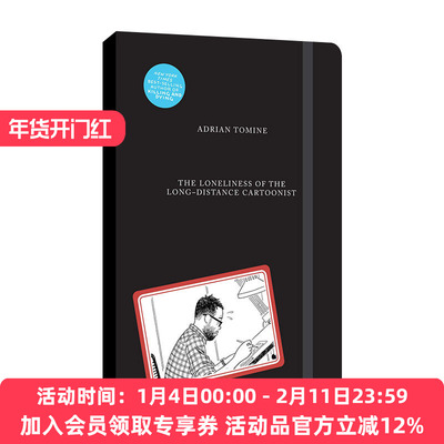 长途漫画家的孤独 英文原版 The Loneliness of the Long-Distance Cartoonist 精装漫画 Adrian Tomine 英文版 进口英语原版书籍