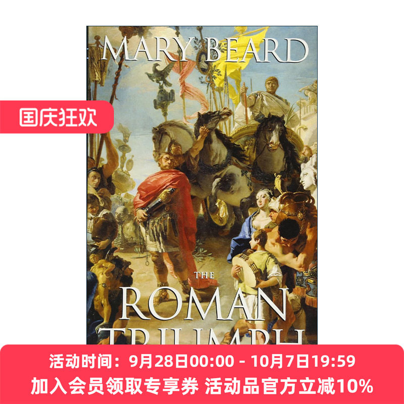 英文原版 The Roman Triumph 罗马凯旋式 英国古典历史学家玛丽·比尔德 英文版 进口英语原版书籍