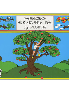 英文原版 The Seasons of Arnold's Apple Tree 阿诺德的苹果树 四季季节 盖尔吉本斯科普绘本Gail Gibbons 进口英语原版书籍
