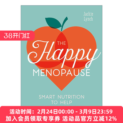 英文原版 The Happy Menopause 快乐更年期 通过合理饮食来更好应对更年期 英文版 进口英语原版书籍