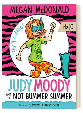 英文原版 稀奇古怪小朱迪系列10 不太糟糕的夏天 Judy Moody and the NOT Bummer Summer 儿童章节桥梁书 情商启蒙 英文版 进口书