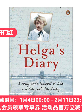 英文原版 Helga's Diary 赫尔加日记 Helga Weiss 集中营里的少女记录 英文版 进口英语原版书籍