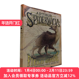奇幻精灵事件簿 精装 英文原版 Arthur Spiderwick's Field Guide to the Fantastical World Around You 英文版进口英语原版书籍