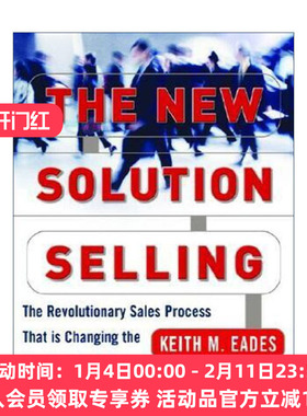 英文原版 New Solution Selling 新解决方案销售 精装第2版 SPI总裁Keith Eades 英文版 进口英语原版书籍