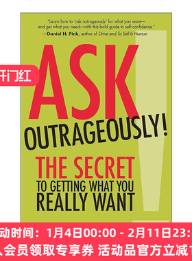 别输在不敢提要求上  英文原版 Ask Outrageously 令害羞者受益终生的人际沟通法则 谈判专家Linda Byars Swindling 进口英语书籍