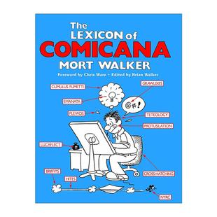 英文版 书籍 新版 俚语符号大全 漫画术语词典 Lexicon Comicana 进口英语原版 英文原版 艺术指南 The