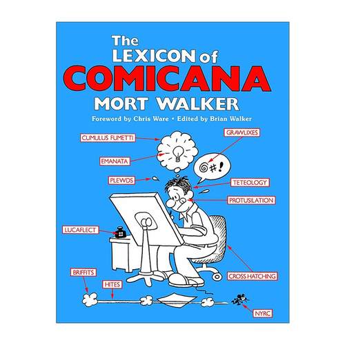 英文原版 The Lexicon of Comicana 漫画术语词典 新版 俚语符号大全 艺术指南 英文版 进口英语原版书籍