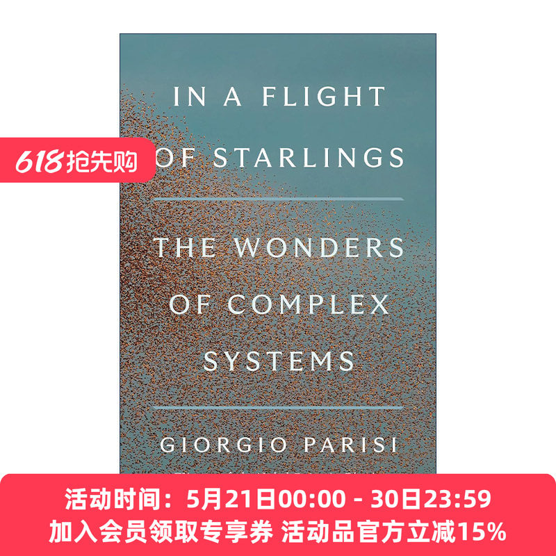 英文原版 In a Flight of Starlings 随椋鸟飞行 复杂系统的奇境 Giorgio Parisi 精装 英文版 进口英语原版书籍