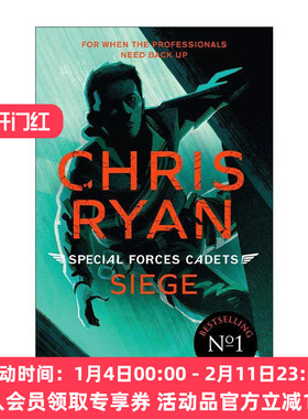 英文原版 Special Forces Cadets 1 Siege 特种部队学院六部曲1 围困 青少年动作冒险小说 英文版 进口英语原版书籍