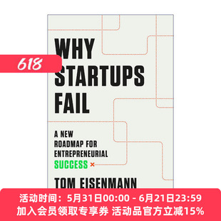 英文原版 Why Startups Fail 为什么会创业失败 成功创业的新路线图 精装 Tom Eisenmann 英文版 进口英语原版书籍