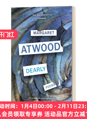 英文原版 Dearly Poems 玛格丽特 阿特伍德 精装诗集 英文版 进口英语原版书籍