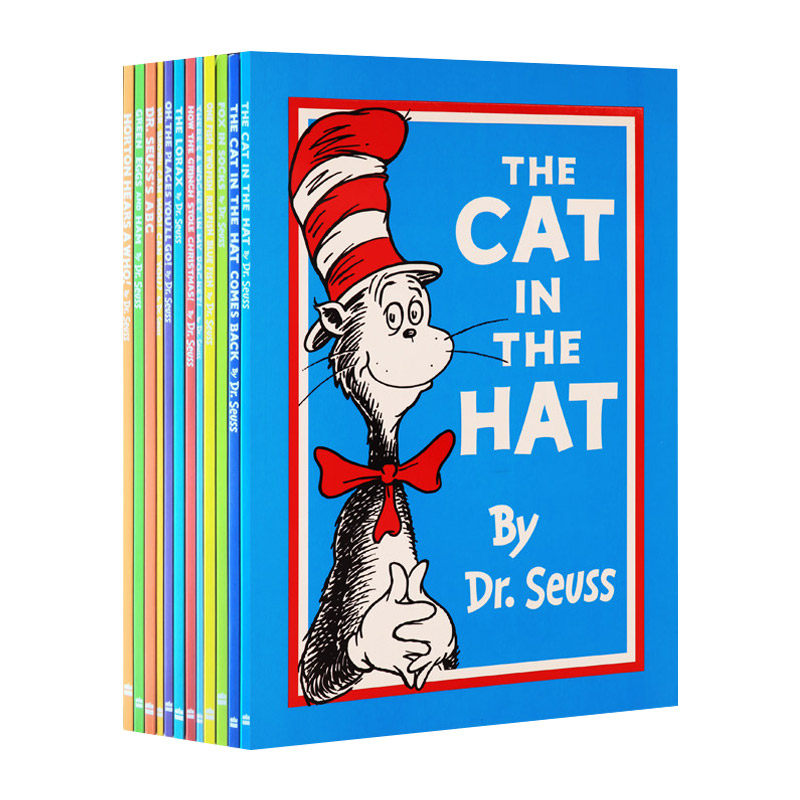 英文原版 Dr Seuss Big Book 苏斯博士12本套装 大开本 the cat in the hat儿童英语启蒙廖彩杏书单 英文版 进口英语原版书籍怎么样,好用不?