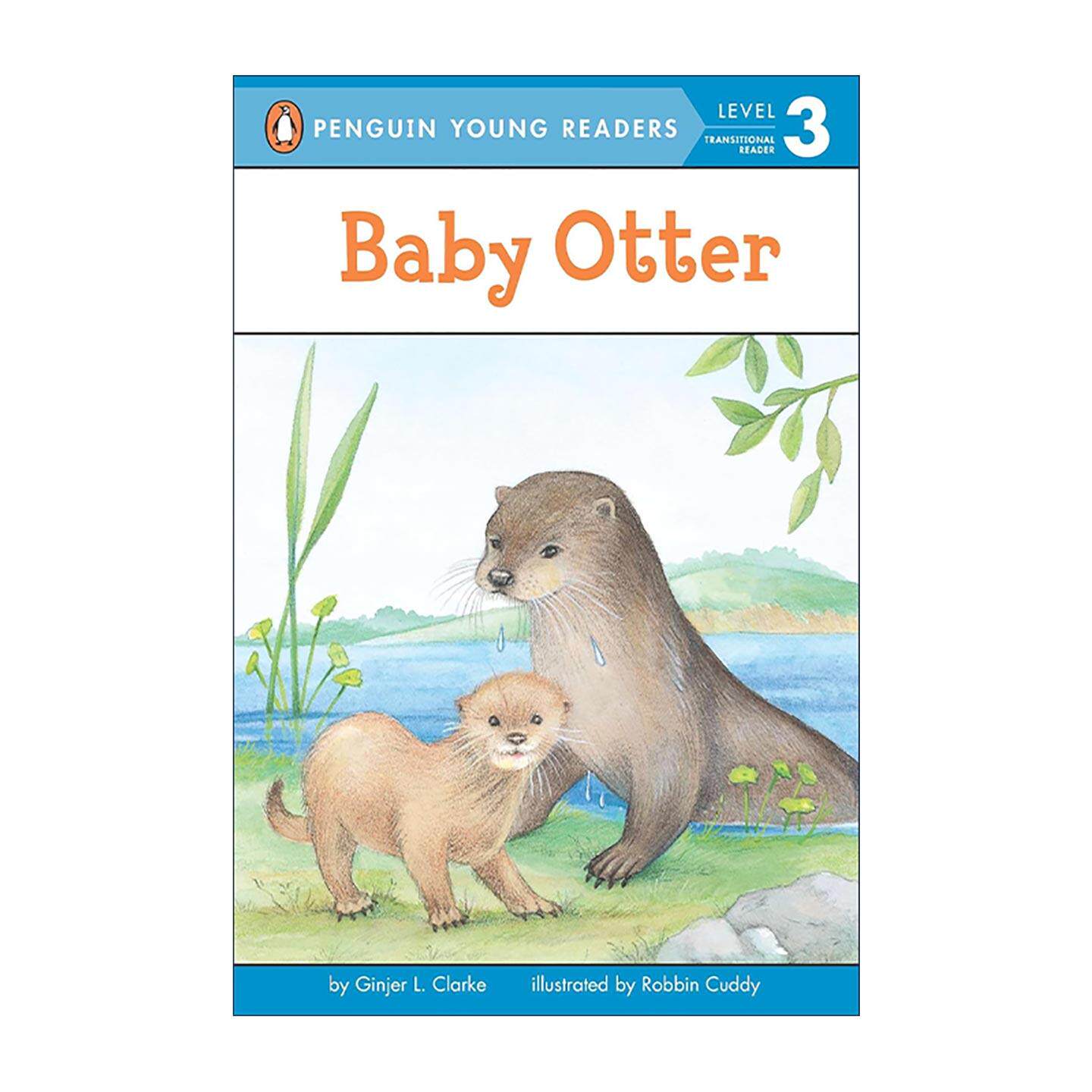 英文原版 Baby Otter Penguin Young Readers Level 3 水獭宝宝 企鹅青少分级阅读3级 英文版 进口英语原版书籍