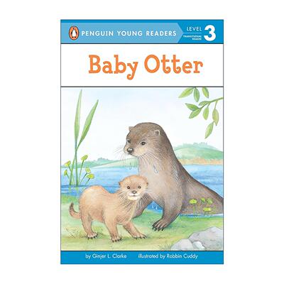 英文原版 Baby Otter Penguin Young Readers Level 3 水獭宝宝 企鹅青少分级阅读3级 英文版 进口英语原版书籍