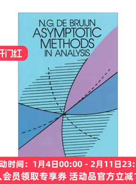 分析中的渐近方法 英文原版 Asymptotic Methods in Analysis N. G. de Bruijn 英文版 进口英语原版书籍