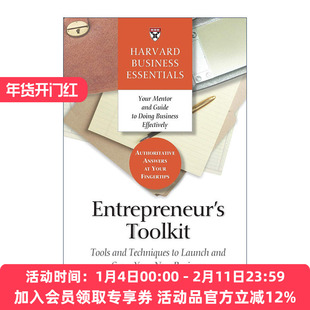 英文原版 Entrepreneur's Toolkit 创业者百宝箱 开创和发展新企业的工具与技巧 哈佛商业评论 英文版 进口英语原版书籍