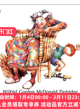 英文原版 Wilfrid Gordon Mcdonald Partridge 威威找记忆 梅·福克斯经典儿童绘本 英文版 进口英语原版书籍