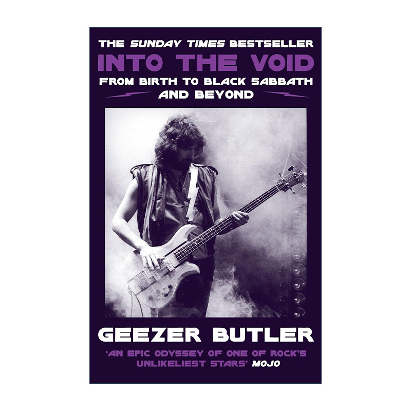 英文原版 Into the Void 进入虚无 重金属摇滚乐队Black Sabbath贝斯手Geezer Butler自传 英文版 进口英语原版书籍
