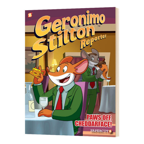 华研原版 老鼠记者 全彩漫画小说6 英文原版 Geronimo Stilton Reporter #6: Operation: Shufongfong 精装 英文版进口英语书籍