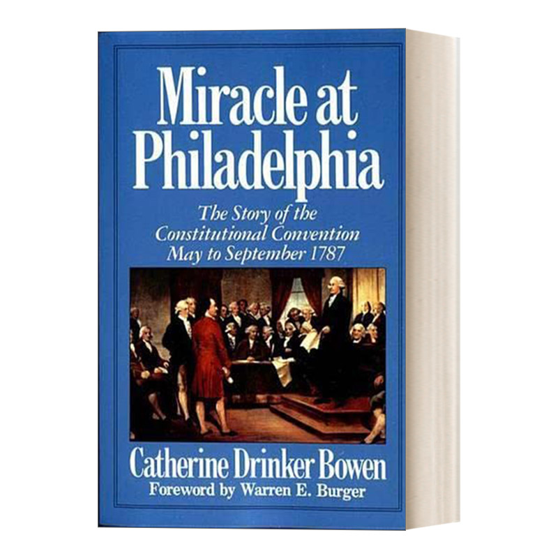 民主的奇迹 英文原版 Miracle at Philadelphia 美国宪法制定的127天 英文版 进口英语原版书籍