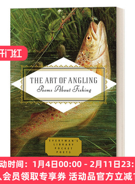 英文原版 The Art of Angling Poems About Fishing 钓鱼诗歌集 Everyman精装收藏版 口袋诗歌系列 英文版 进口英语原版书籍