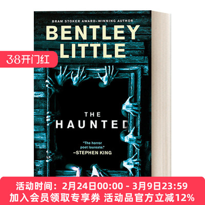 英文原版小说 The Haunted 闹鬼 恐怖小说作家协会布莱姆?斯托克奖得主Bentley Little 英文版 进口英语原版书籍