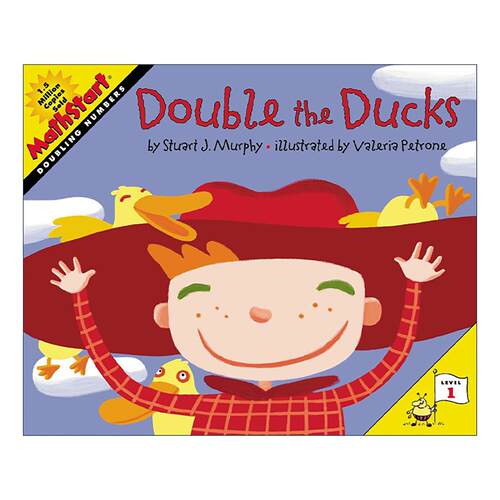 英文原版 Mathstart Level 1 Double the Ducks 数学启蒙绘本1级 英文版 进口英语原版书籍