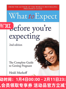 英文原版 What to Expect Before You're Expecting 海蒂备孕指南第2版 英文版 进口英语原版书籍