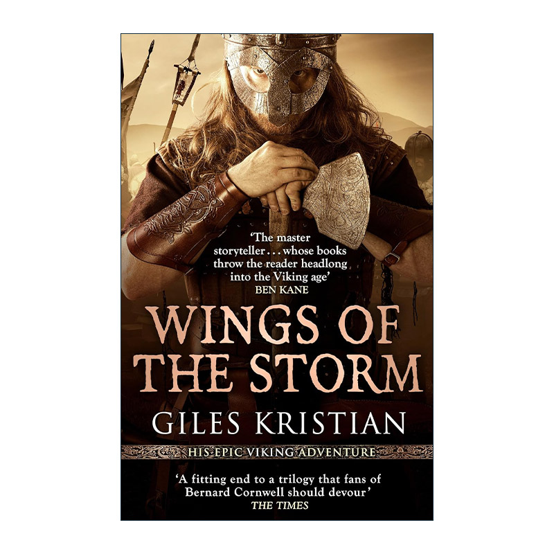 英文原版 Wings of the Storm 西格德的崛起3 风暴之翼 Giles Kristian畅销维京系列历史小说 英文版 进口英语原版书籍