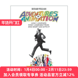 英文原版 Adventures in Animation 动画历险记 动画师生存手册作者 奥斯卡获奖动画师理查德·威廉姆斯 精装 进口英语原版书籍