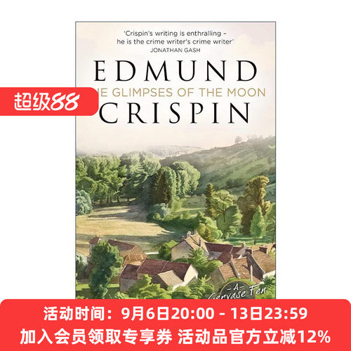 英文原版 The Glimpses of the Moon 黯淡月光 埃德蒙·克里斯平 古典主义侦探大师 英文版 进口英语原版书籍