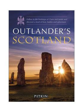 英文原版 Outlander's Guide to Scotland 古战场传奇 外乡人 苏格兰影视景点旅游指南 英文版 进口英语原版书籍
