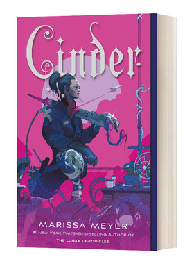 英文原版小说 Cinder Book One of the Lunar Chronicles 月族1 暗月之影 新版 青少读物 英文版 进口英语原版书籍