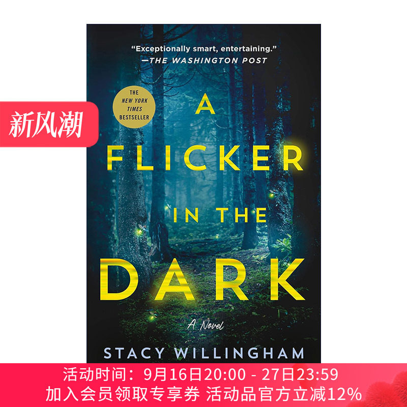 英文原版 A Flicker In the Dark 暗夜烁光 斯黛茜·威灵翰 英文版 进口英语原版书籍