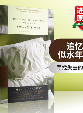 追忆似水年华 卷一 寻找失去的时间 英文原版小说 In Search of Lost Time Swann's Way 英文版 进口英语原版书籍