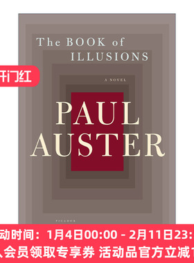英文原版 The Book of Illusions 幻影书 保罗·奥斯特 英文版 进口英语原版书籍