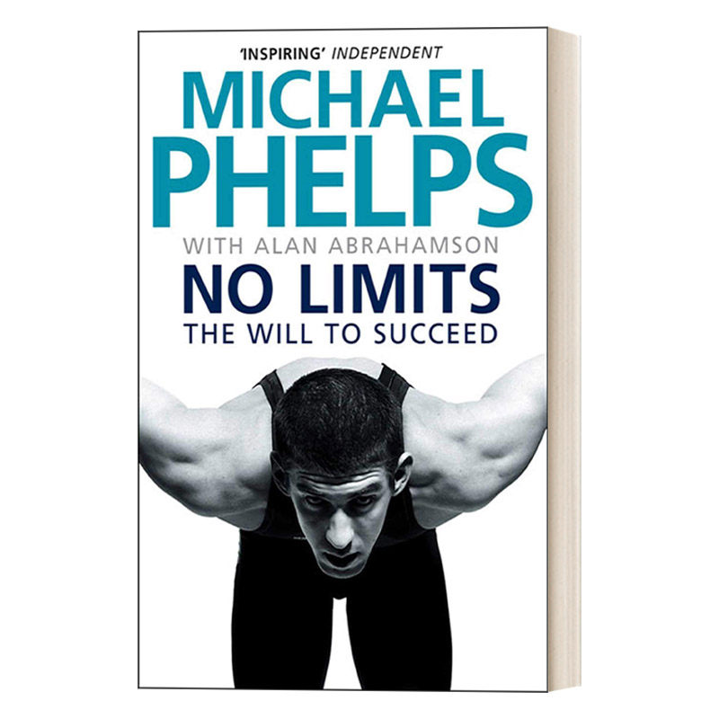 英文原版 No Limits The Will to Succeed 无极限:菲尔普斯自传 英文版 进口英语原版书籍