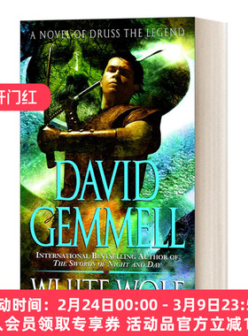 英文原版 White Wolf Drenai Saga Series 10 德莱尼传奇系列10 白狼 David Gemmell 奇幻动作冒险小说 英文版 进口英语原版书籍