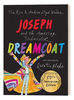 约瑟夫的神奇彩衣 英文原版 Joseph And The Amazing Technicolour Dreamcoat 安德鲁 洛伊德·韦伯著名歌剧改编绘本 进口英语书