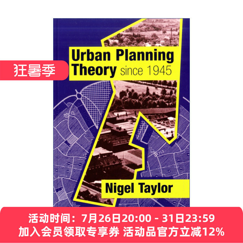 1945年后西方城市规划理论的流变 英文原版 Urban Planning Theory since 1945 尼格尔·泰勒 英文版 进口英语原版书籍