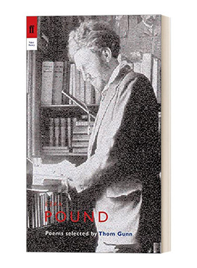英文原版 Ezra Pound 埃兹拉·庞德诗选 托姆·冈恩选编 费伯诗人评论系列 英文版 进口英语原版书籍