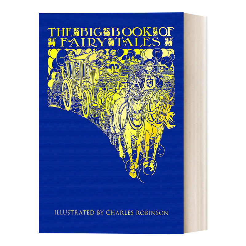 童话故事大全 英文原版 The Big Book of Fairy Tales 精装插图版 Calla Editions 英文版 进口英语原版书籍