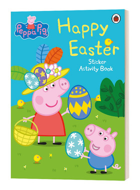 小猪佩奇 复活节快乐 英文原版 Peppa Pig Happy Easter 小猪佩奇系列 儿童启蒙认知读物原版绘本书 英文版 进口英语原版书籍