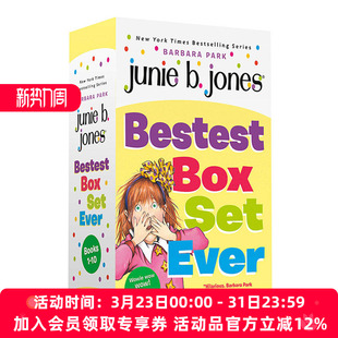 英文版 书籍 Box Set Bestest Junie Jones 进口英语原版 朱尼琼斯校园日记10册套装 Ever 英文原版