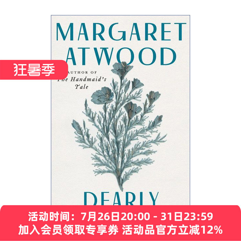 玛格丽特阿特伍德诗集 英文原版 Dearly 诺贝尔文学奖得主 Margaret Atwood 英文版 进口英语原版书籍