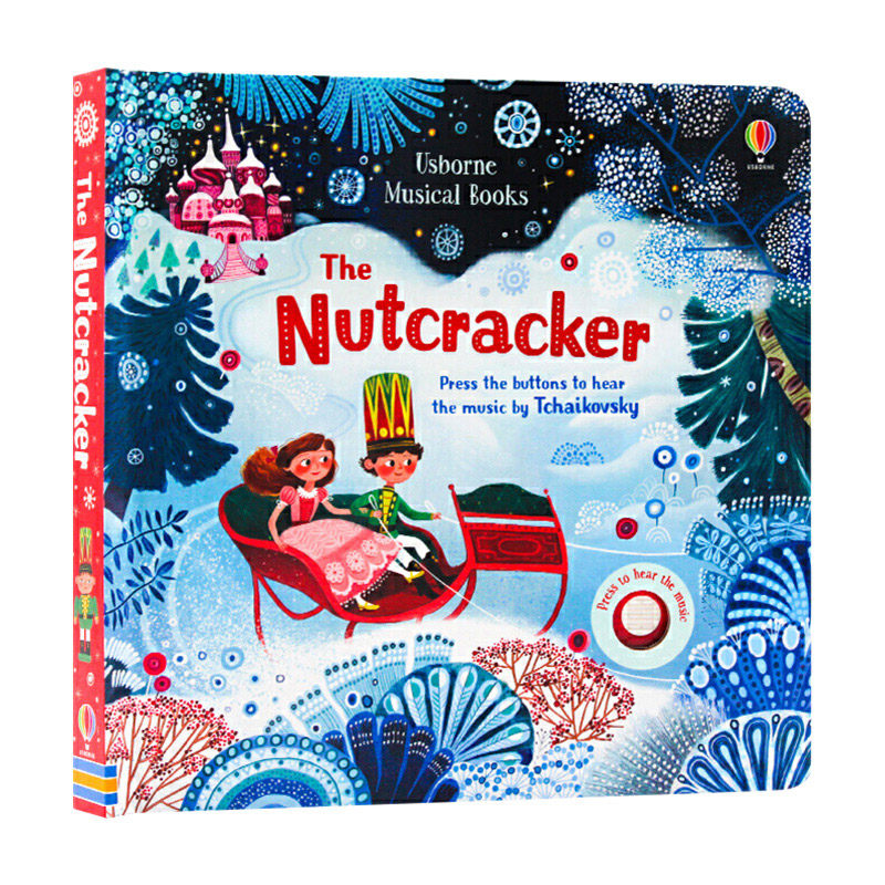 胡桃夹子 音乐发声书 英文原版 Usborne The Nutcracker Musical Books 尤斯伯恩 儿童英语启蒙绘本 进口原版书籍纸板书