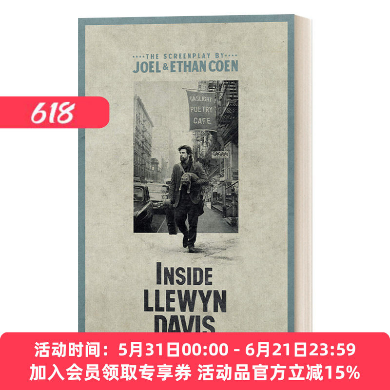 英文原版 Inside Llewyn Davis 醉乡民谣 电影剧本 科恩兄弟 英文版 进口英语原版书籍
